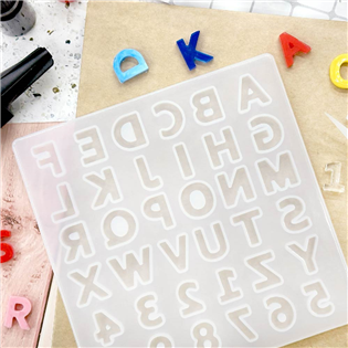 四季紙品禮品 矽膠模具 字數 字母 AC7501-01