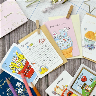 四季紙品禮品 萬用禮卡 小卡片 生日 祝福 FK1536