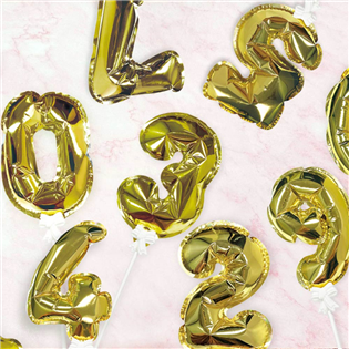 四季紙品禮品 超值自動充氣氣球 數字 氣球裝飾 part