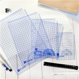 四季紙品禮品 量角製圖墊板A5 DB0034-01
