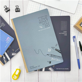 四季紙品禮品 可撕筆記18K 筆記本 空白 方格 BJS