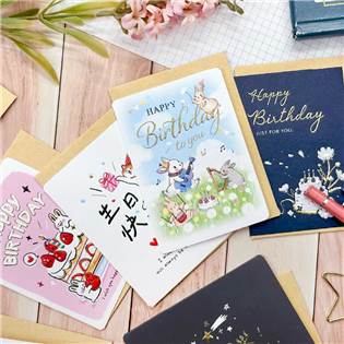 四季紙品禮品 生日卡42K 祝福 慶生 BK1517-6