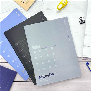 四季紙品禮品 自填規劃手冊16K 週計劃 月計劃 NL0