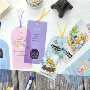 四季紙品禮品 彩透書籤 SC006-05~10