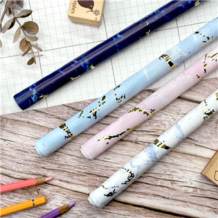 四季紙品禮品 燙金包裝紙 60入批發 大理石紋 BZ30