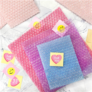 四季紙品禮品 愛心氣泡袋(大) 緩衝包材 BC3010-