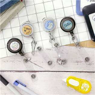 四季紙品禮品 旋轉伸縮識別夾 識別證 名片 吊牌 ID0
