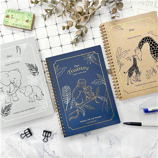 四季紙品禮品 線圈手記25K SG4304-01~03
