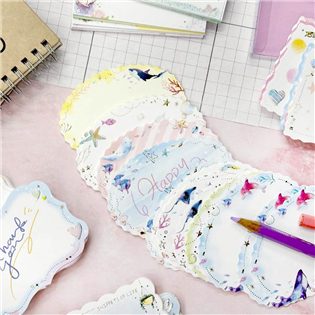 四季紙品禮品 造型彩名卡 名片卡 傳情小卡 AQ5511