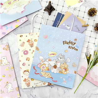 四季紙品禮品 彩印手提袋4K直 紙袋 禮物袋 BD351