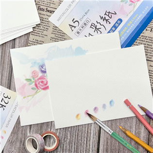 四季紙品禮品 四季A5厚水彩紙 RA13501-01