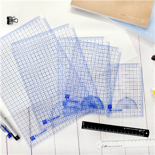 四季紙品禮品 量角製圖墊板B6 DB0035-01