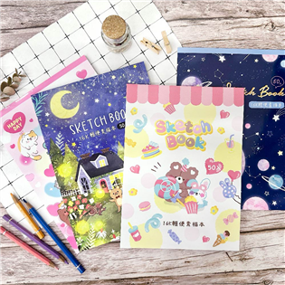 四季紙品禮品 輕便素描本16K 繪圖 畫冊 TB6001